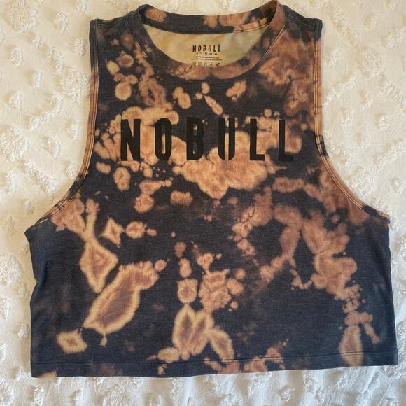 NOBULL Tops - No Bull Tie Dye Tank Top Womens Size Medium Workout Training Crossfit Cropped